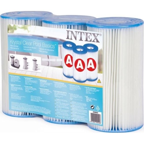 Filtr filtry typ A - do pompy basenu intex 29000 - 3 sztuki