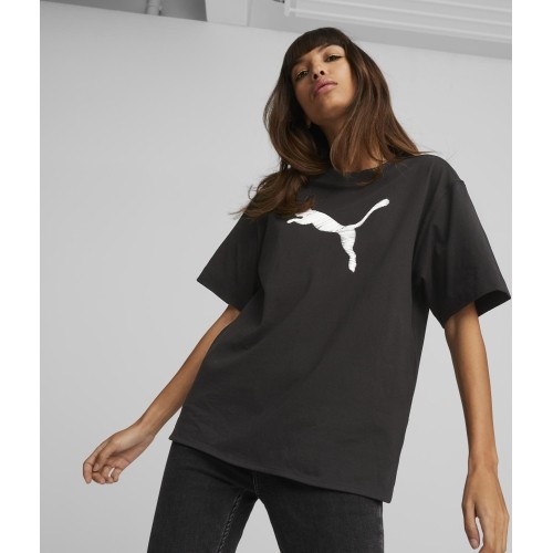 Koszulka damska Puma Her Tee czarna 673107 01