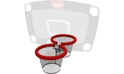 TwinHoop - siatka na obręcz + czerwony rękaw