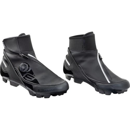 Zimowe buty rowerowe FORCE MTB Glacier, 41 (czarne)