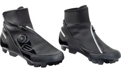 Zimowe buty rowerowe FORCE MTB Glacier, 41 (czarne)