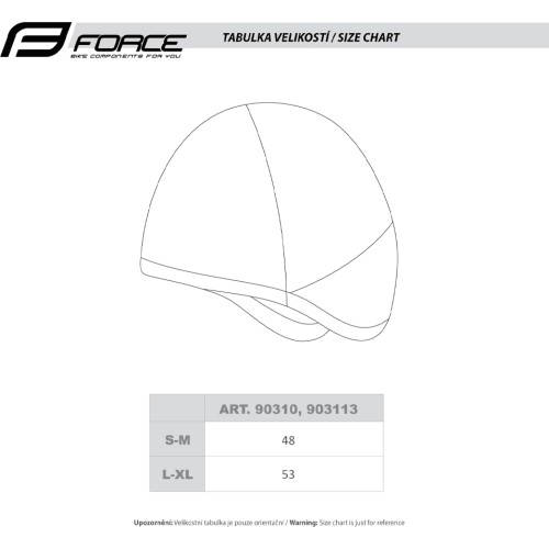Pošalmis FORCE S-M (czarny)