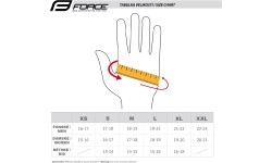 Pirštinės FORCE Rainy (juodos) L (0 ° C iki +5 ° C)
