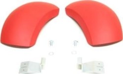 Błotniki przednie czerwone