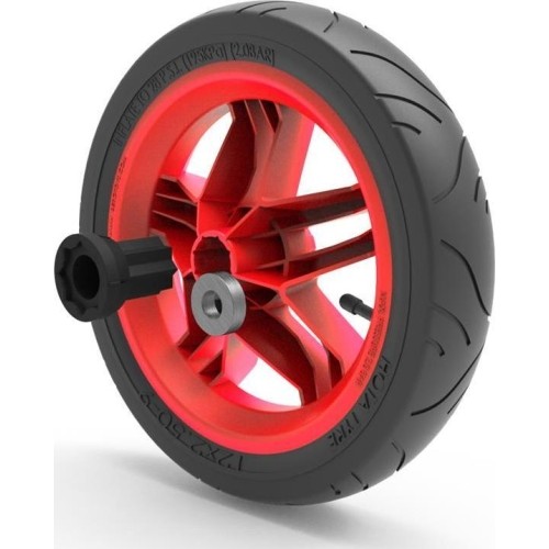 Koło czerwone 12.5x2.50-9 slick