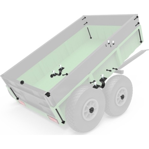 Duża przyczepa – zestaw montażowy Tandem Trailer XL