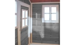 EXIT Loft 100 drewniany domek do zabawy - szary