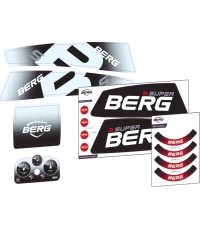 Rama XL/XXL - Zestaw naklejek B.Super Red