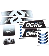 Rama XL/XXL - Zestaw naklejek B.Super Blue