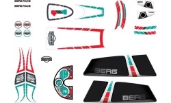 XL Frame - Zestaw naklejek Wyścig