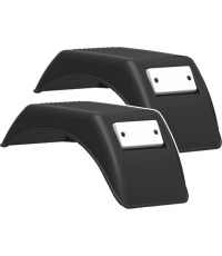 Rama XL - Błotniki tylne 90° czarne