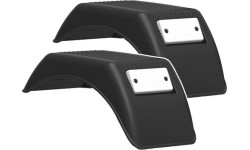 Rama XL - Błotniki tylne 90° czarne