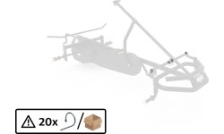 Rama XL - Sprężyna zabezpieczająca drążek kierowniczy (20x)