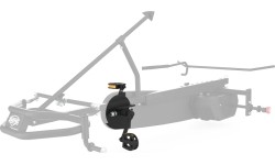 Rama XXL - Wał korbowy z zestawem korb 140, 36T + pedały