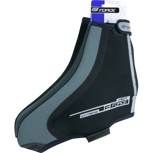 Ochraniacze na buty FORCE Hot Extreme (czarne) 40-42 M