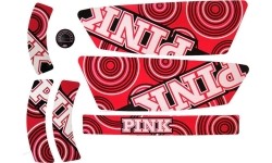 XL Frame - zestaw naklejek Compact Pink