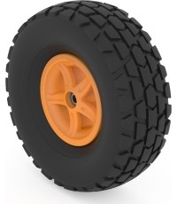 Koło 5-ramienne pomarańczowe 460/165-8 all terrain