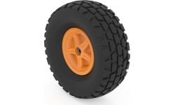 Koło 5-ramienne pomarańczowe 460/165-8 all terrain