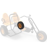 Koło 5 ramienne pomarańczowe 400/140-8 slick lewe