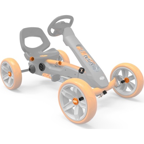 Reppy - Wyścigówka na plastikowych częściach