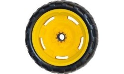 Koło żółto-czarne 9x2 prawe Farm (żółta osłona)