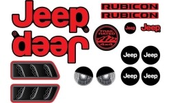 Buzzy - Zestaw naklejek Rubikon