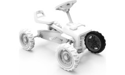 Koło 9x2 Cross - Grey/Black - Front Left