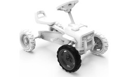 Koło 9x2 Cross - Grey/Black Front Right