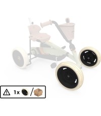 Koło 9x2 - Czarny/Beżowy przód