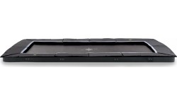 EXIT Dynamiczna trampolina sportowa naziemna 305x519cm - czarna