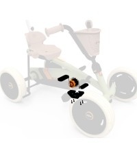 Buzzy 2 w 1 - wał korbowy z pedałami Retro Green