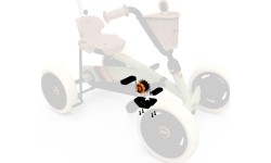 Buzzy 2-in-1 wał korbowy z pedałami, Retro Green