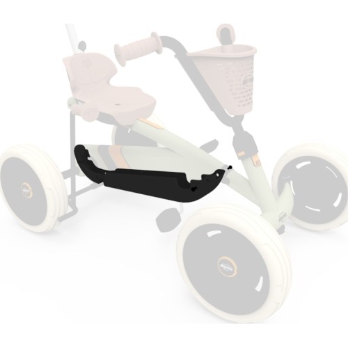 Osłona łańcucha Buzzy 2-in-1, czarna