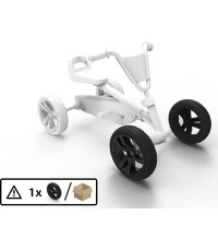 Koło 9x2 - Czarny/czarny przód