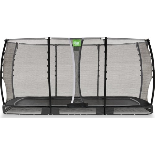 Trampolina gruntowa EXIT Allure Classic 244x427 cm, czarna
