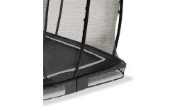 EXIT Allure Classic trampolina ziemna 244x427cm - czarna