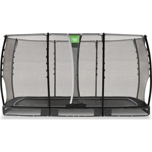 Trampolina gruntowa EXIT Allure Classic 214x366 cm, czarna