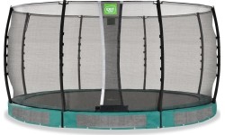 EXIT Allure Classic trampolina ziemna ø427cm - zielona