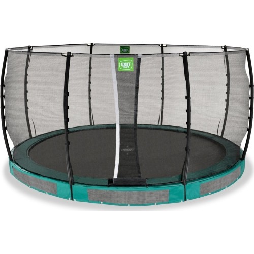 EXIT Allure Classic trampolina ziemna ø427cm - zielona