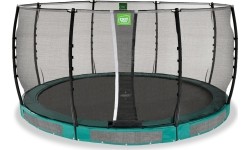 EXIT Allure Classic trampolina ziemna ø427cm - zielona