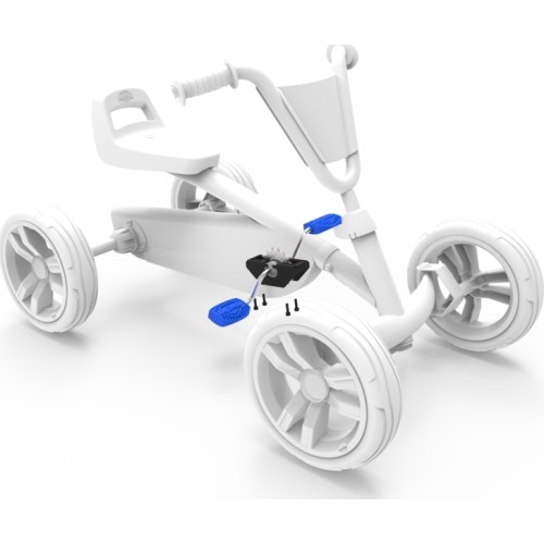 Buzzy - Wał korbowy z pedałami niebieski