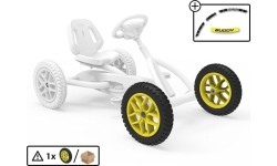 Koło 10-ramienne żółte 12.5x2.25-8 all terrain, (Cross)