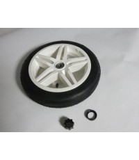 Koło białe 12.5x3.00-9 slick, trakcja