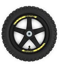 Koło czarne 12.5x2.25-8 all terrain (Cross)