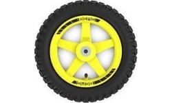 Koło żółte 12.5x2.25-8 all terrain (Cross)