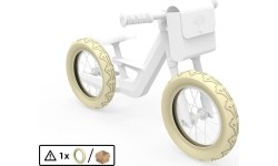 Opona 12.5x2.25-8 slick beżowa