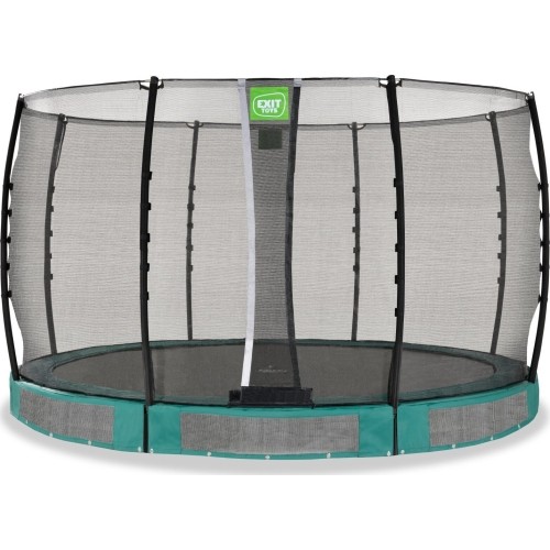 EXIT Allure Classic trampolina gruntowa ø366 cm – zielona
