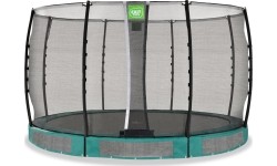 EXIT Allure Classic trampolina ziemna ø366cm - zielona