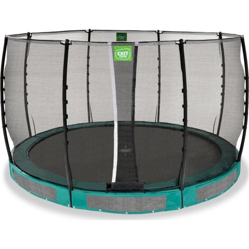 EXIT Allure Classic trampolina gruntowa ø366 cm – zielona