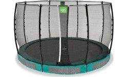 EXIT Allure Classic trampolina gruntowa ø366 cm – zielona
